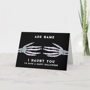 Cartão personalized funny Halloween