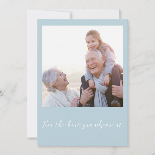 Cartão Personalized Grandfather's Day Card (Frente)