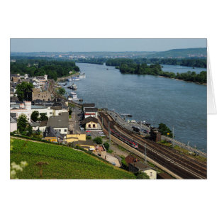 Cartão Personenzug em Rüdesheim am Rhein