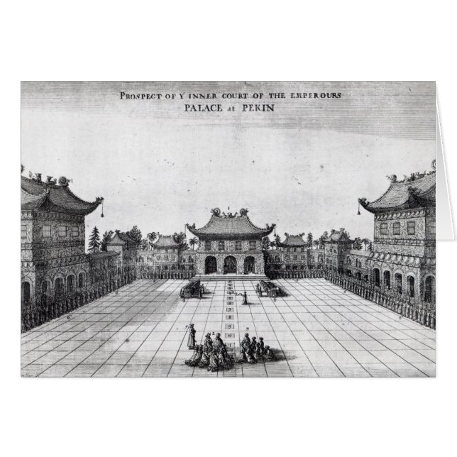 Cartão Perspectiva da corte interna (Frente Horizontal)