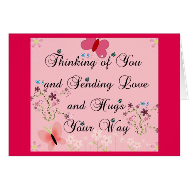 CARTÃO PERTO OU LONGE NO MEU CORAÇÃO, VOCÊ FICARÁ SEMPRE (Frente Horizontal)