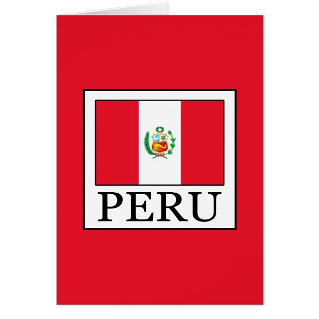 Cartão Peru (Frente)