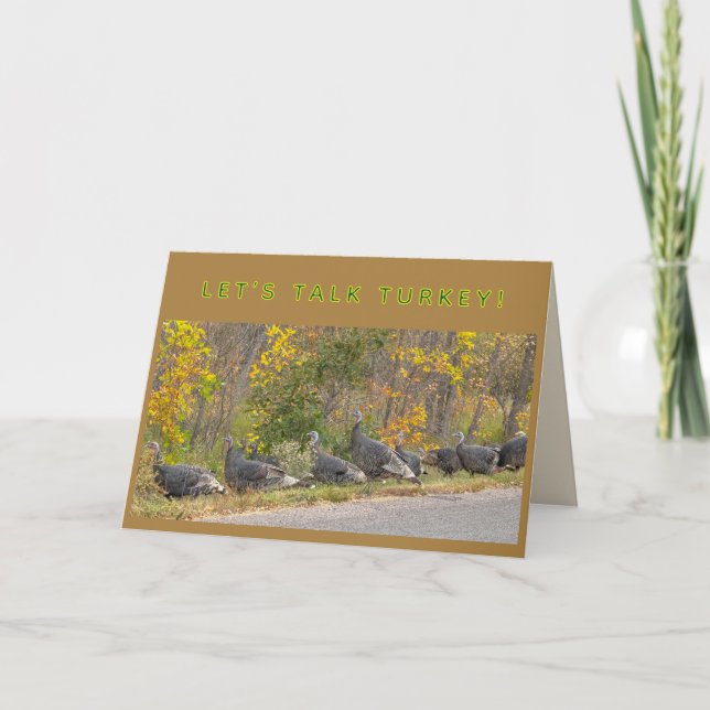 Cartão PERUS - feliz dia de ação de graças  (Frente)