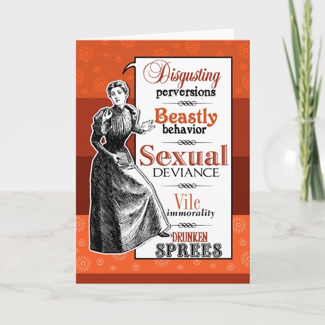 Cartão Perversões Repulsivas (Frente)