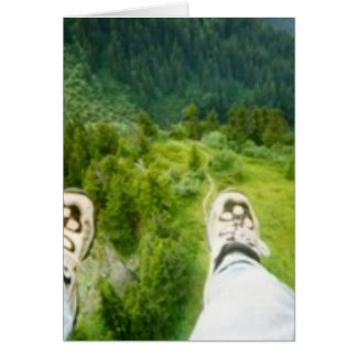 Cartão Pés Primeiro