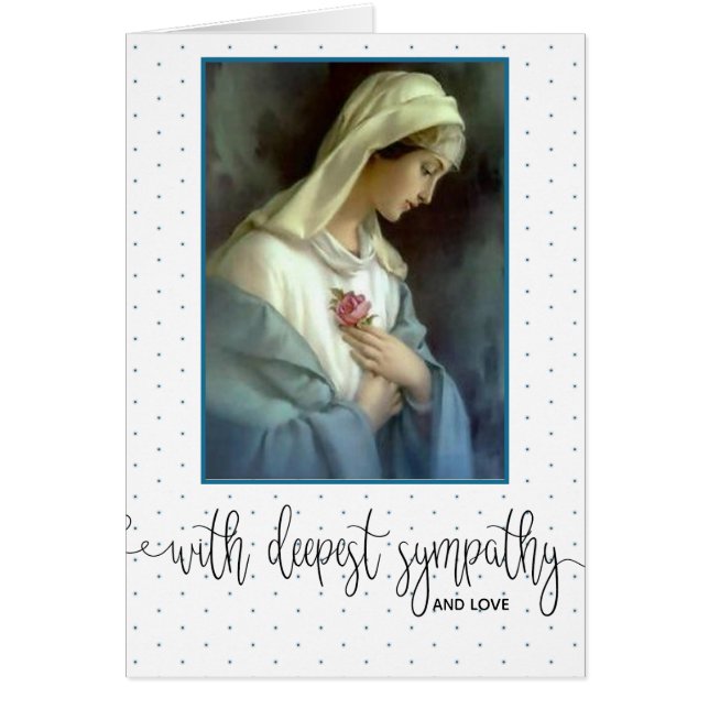 Cartão Pêsames cor-de-rosa da simpatia dos rosas da (Frente)