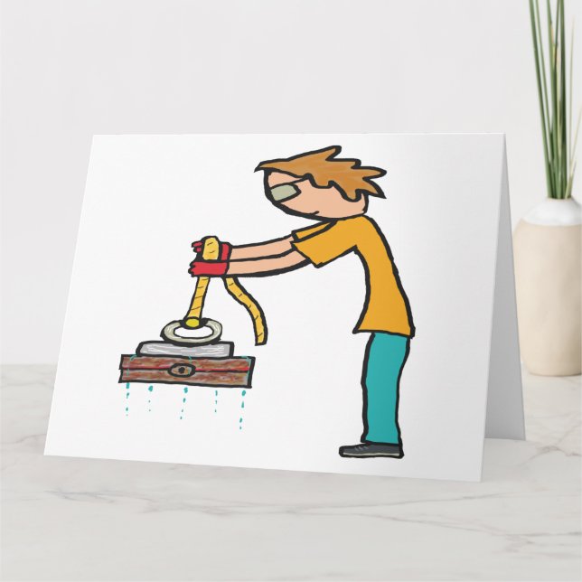 Cartão Pesca Com Ímã (Frente)