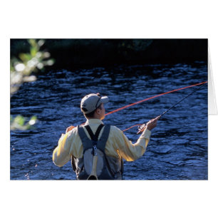 Cartão Pesca com mosca Colorado