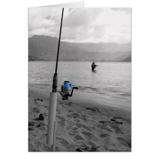 Cartão Pesca de costa norte