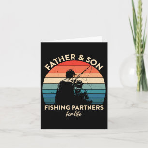 Cartão Pesca De dias de os pais Para Dias de os pais Pais