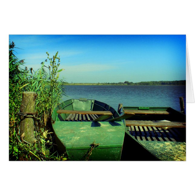 Cartão pesca de vamos (Frente Horizontal)