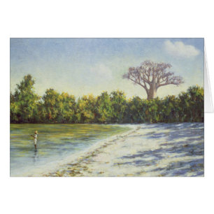 Cartão Pesca em África 1996