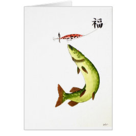 Cartão Pesca Pike