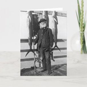 Cartão Pescador do mar profundo, 1912