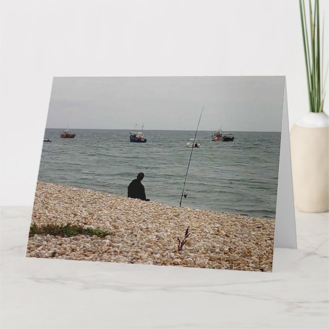 Cartão Pescar o Maior Esporte (Frente)