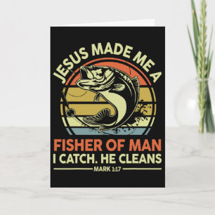 Cartão Pescaria Cristã Jesus Me Fez Pescador De Homens En