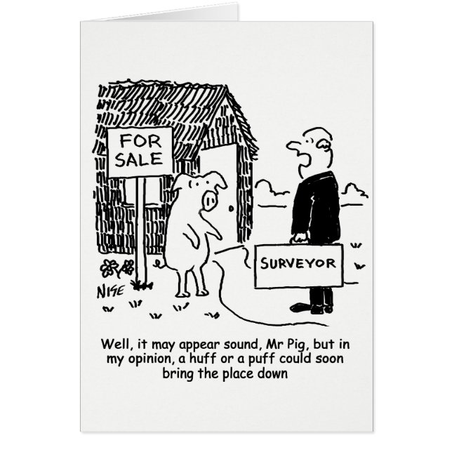 Cartão Pesquisador dá a Pig sua avaliação de uma propried (Frente)