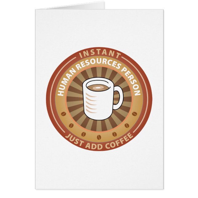 Cartão Pessoa imediata dos recursos humanos (Frente)