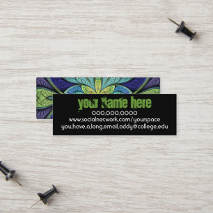 Cartão pessoal do contato de Chanteuse IV do La