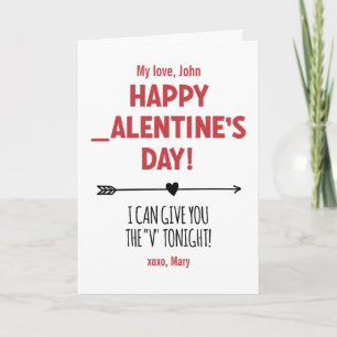 Cartão PESSOAL Malvado Te Dou a Flecha Engraçada Hoje à N