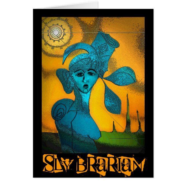 Cartão Pessoas do livro: Brarian manhoso (Frente)