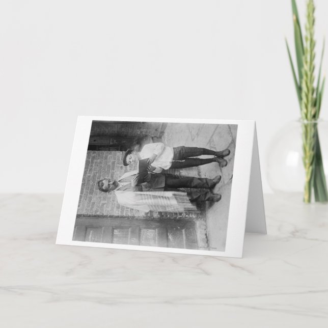 Cartão Pessoas judaicas com o Tanakh em Yom Kipur (Frente)