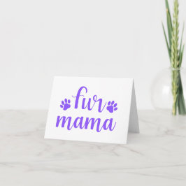 Cartão Pet Cote: Pele Mama - VAZIO Design