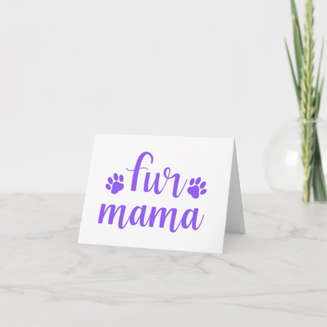 Cartão Pet Cote: Pele Mama - VAZIO Design (Frente)