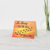 Pet Loss Dog