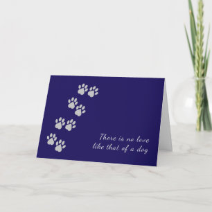 Cartão Pet Symapthy Card