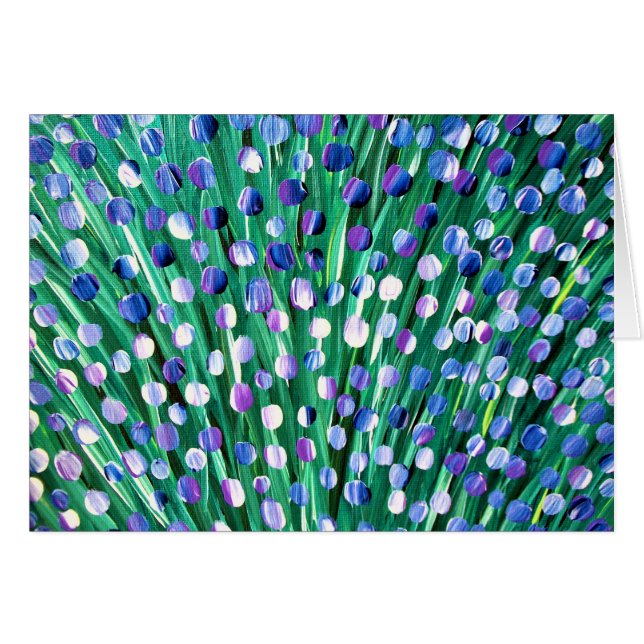 Cartão Pétalas macias (Frente horizontal)