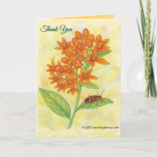 Cartão Pétalas Pintadas - Poucas Flores