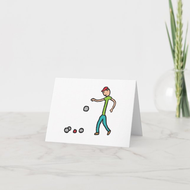 Cartão Petanque (Frente)