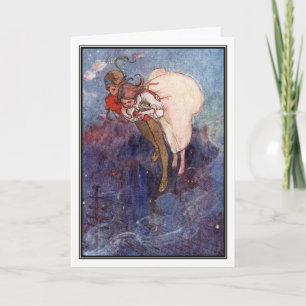 Cartão Peter Pan and Wendy by Alice B. Woodward