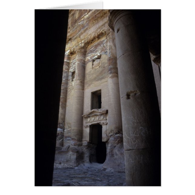 Cartão Petra, Jordan. (Frente)