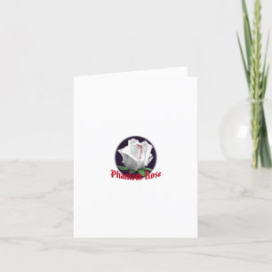 Cartão Phantom Rose Notecards