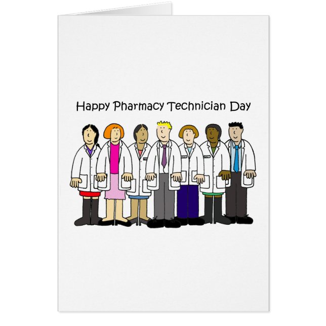 Cartão Pharmacy Technician Day - Outubro (Frente)