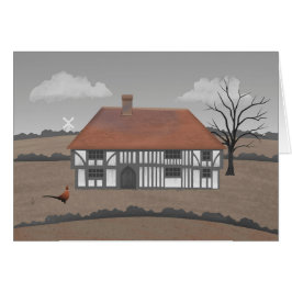 Cartão Pheasant Farmhouse Card