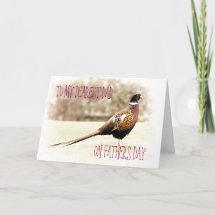 CARTÃO PHEASANT FATHERS DAY GREETING CARD