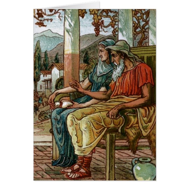 Cartão Philemon & Baucis (Frente)