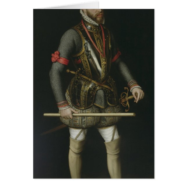 Cartão Philip II da espanha (Frente)