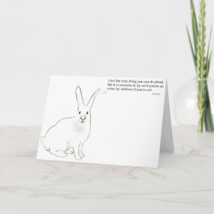 Cartão Philip Larkin greeting card