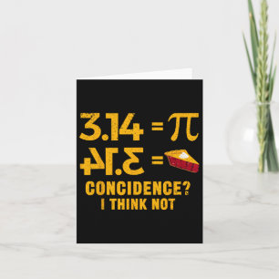 Cartão Pi 3 14 = Coincidência De Pizza Eu Acho Que Não É
