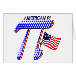 CARTÃO PI AMERICANO (TORTA) - HUMOR DA MATEMÁTICA