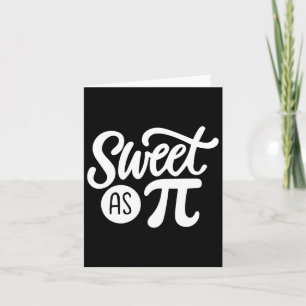 Cartão Pi Day Math Teacher Mathematics Pi Symbol Sweet