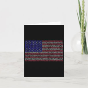 Cartão Pi Day Usa Flag Math 3.14 March 14