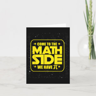 Cartão Pi Day - Venha Ao Lado Da Matemática Temos Pi Engr