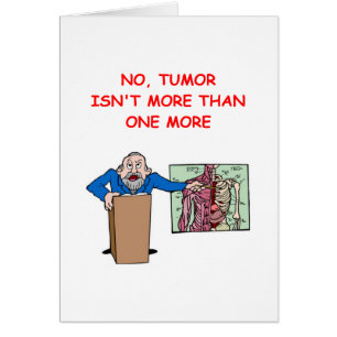 Cartão piada da escola do MED