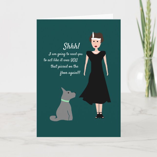 Cartão Piada Engraçada, Comédia (Frente)