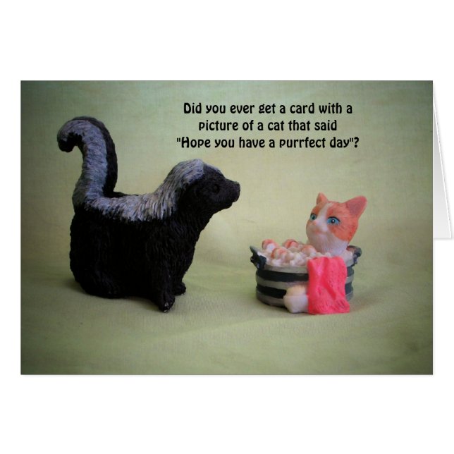 Cartão Piada usada mau (Frente Horizontal)